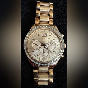 Women's Michael Kors Brinkley Watch mk6204 rose gold